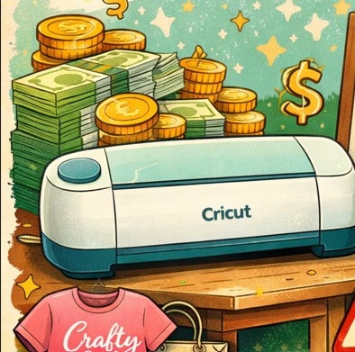 Voiko Cricut-leikkurilla tehdä&nbsp;rahaa?